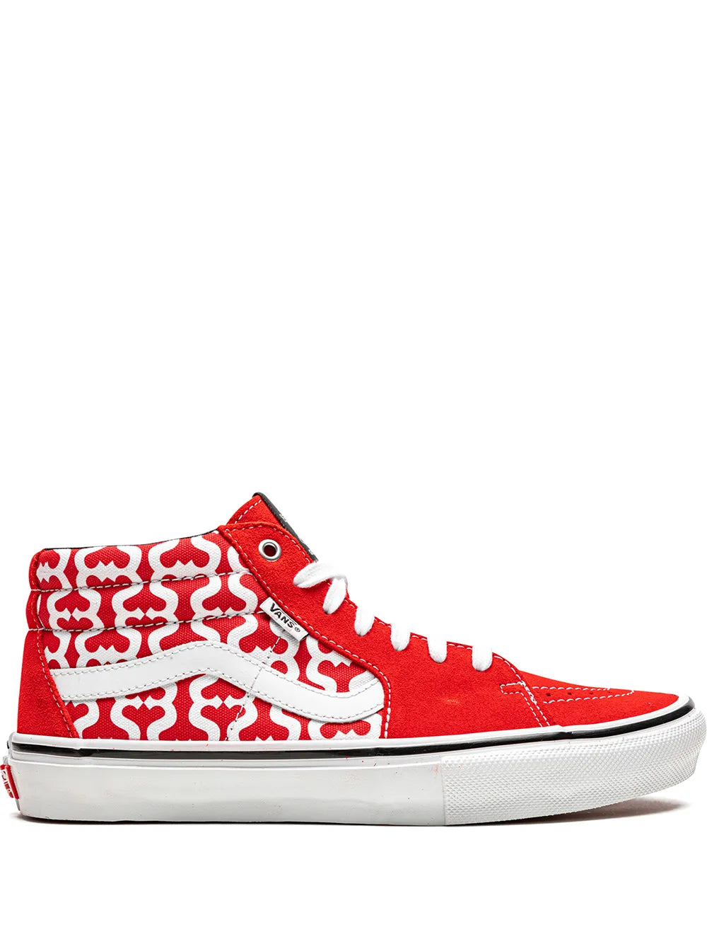 Vans  x Supreme Skate Grosso Mid "Monogram S - Red" sneakers