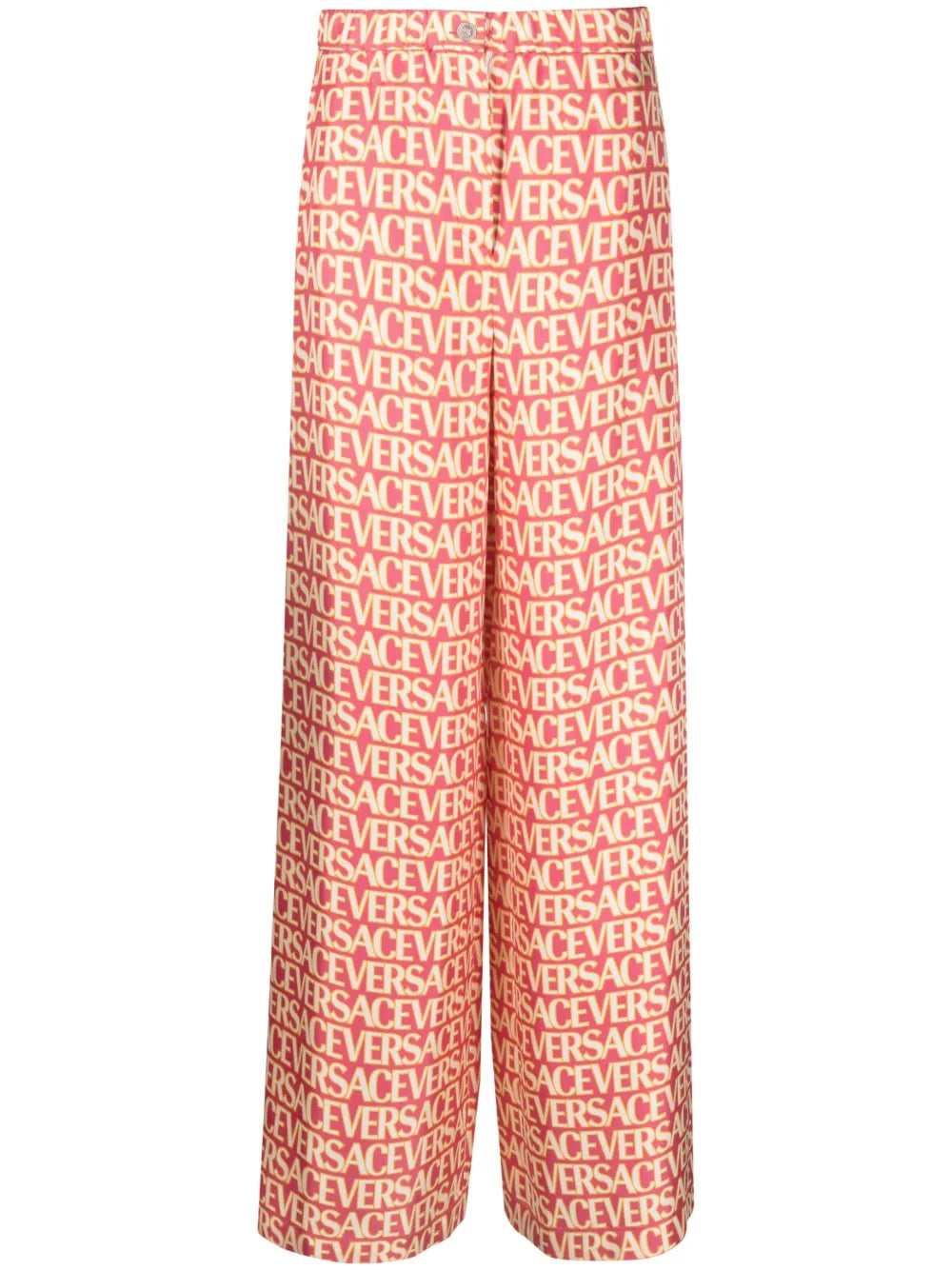 Versace Versace Allover silk trousers