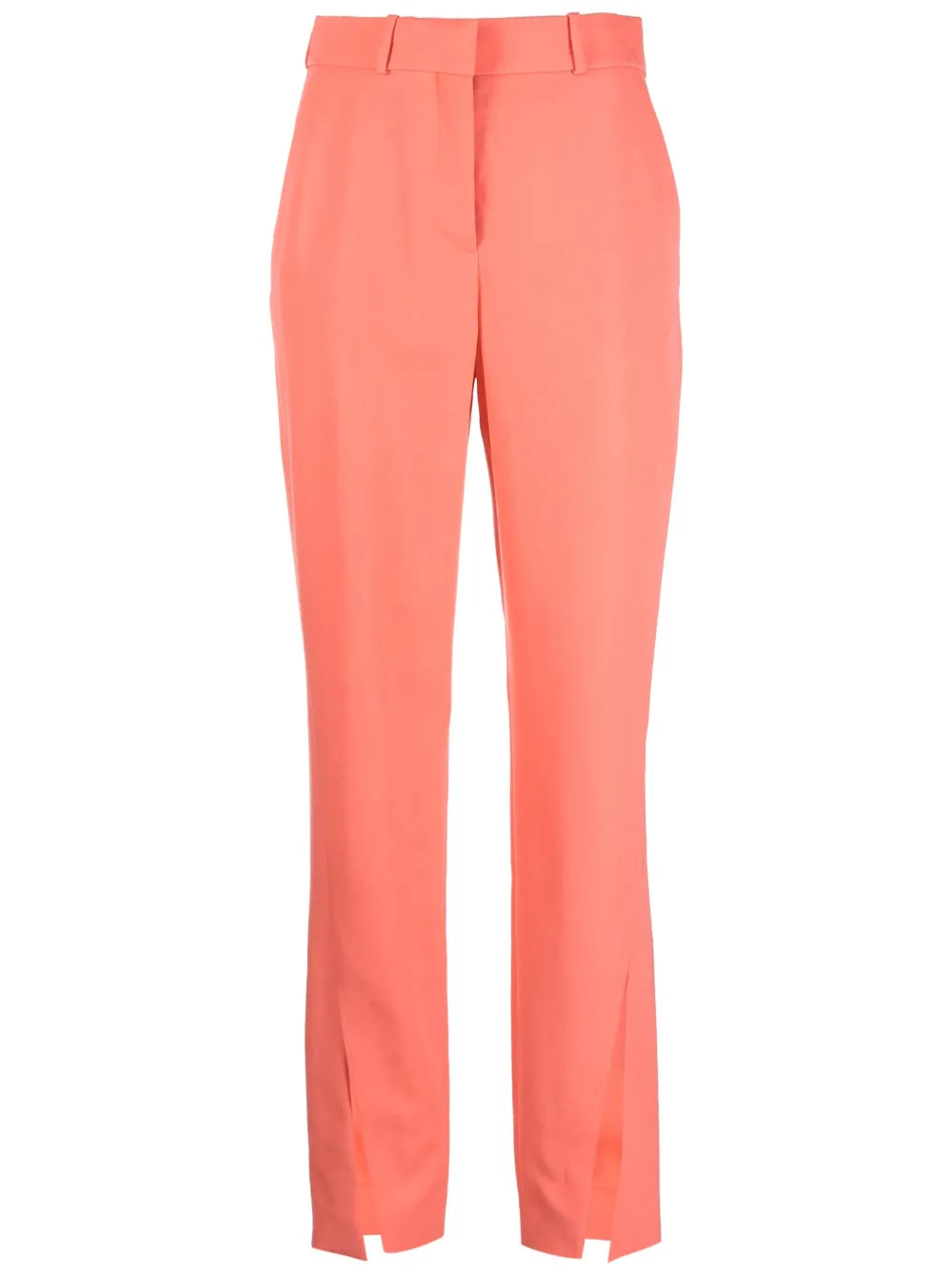 Balmain  split-hem virgin wool tapered trousers