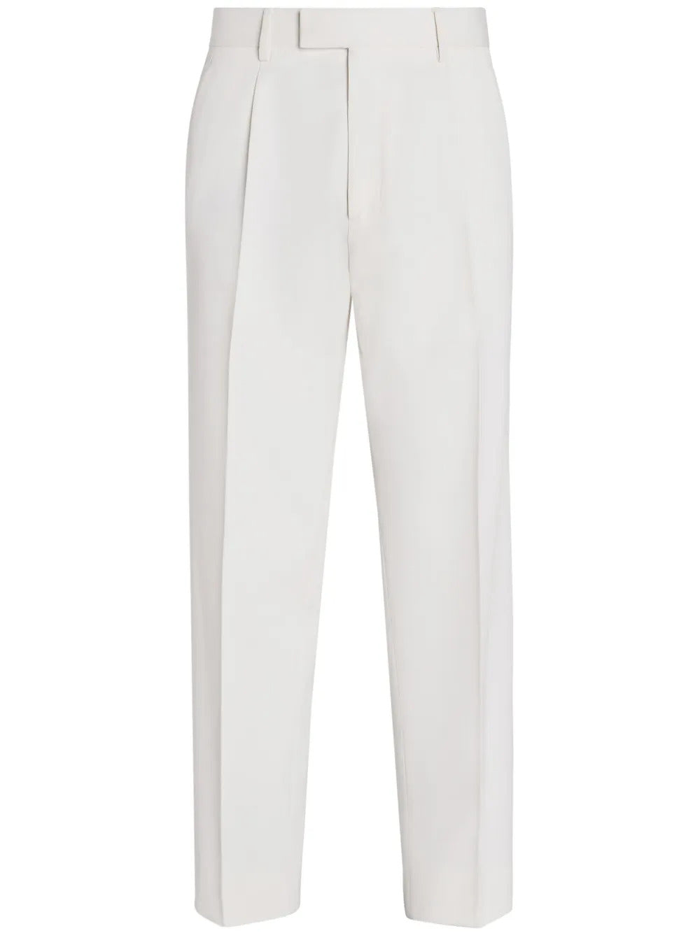Zegna  pressed-crease tailored trousers