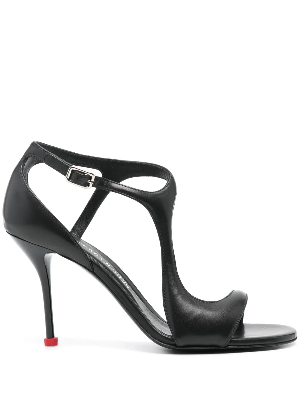 Alexander McQueen  Harness 90mm leather sandals