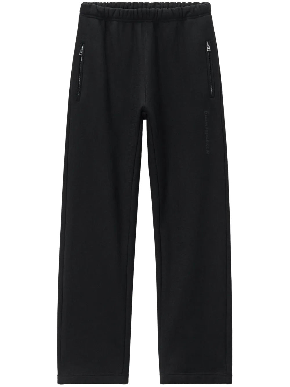 Alexander Wang  logo-embossed straight-leg track pants