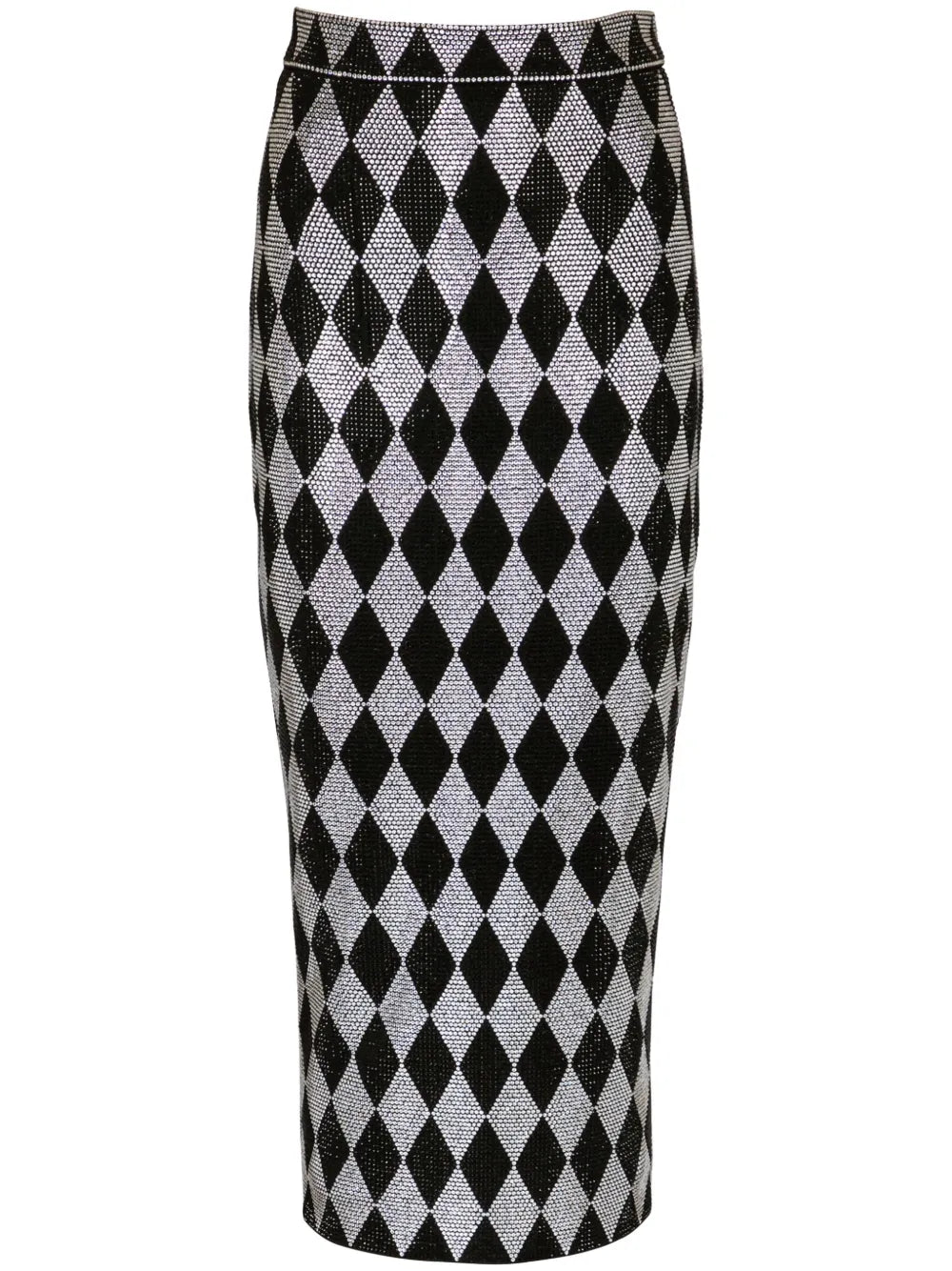 Balmain  rhinestone-embellished midi skirt