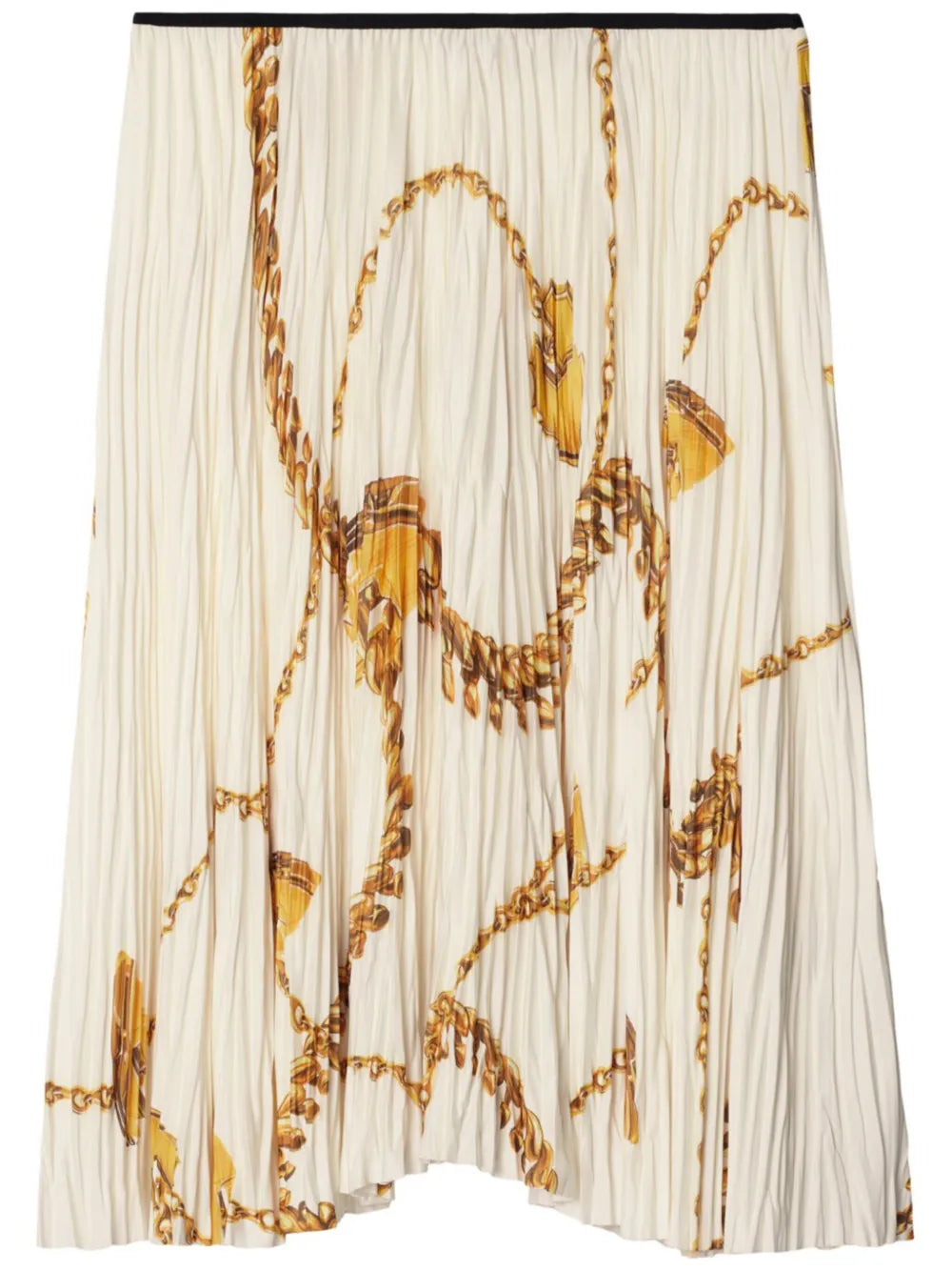 Burberry  shield hardware jersey skirt