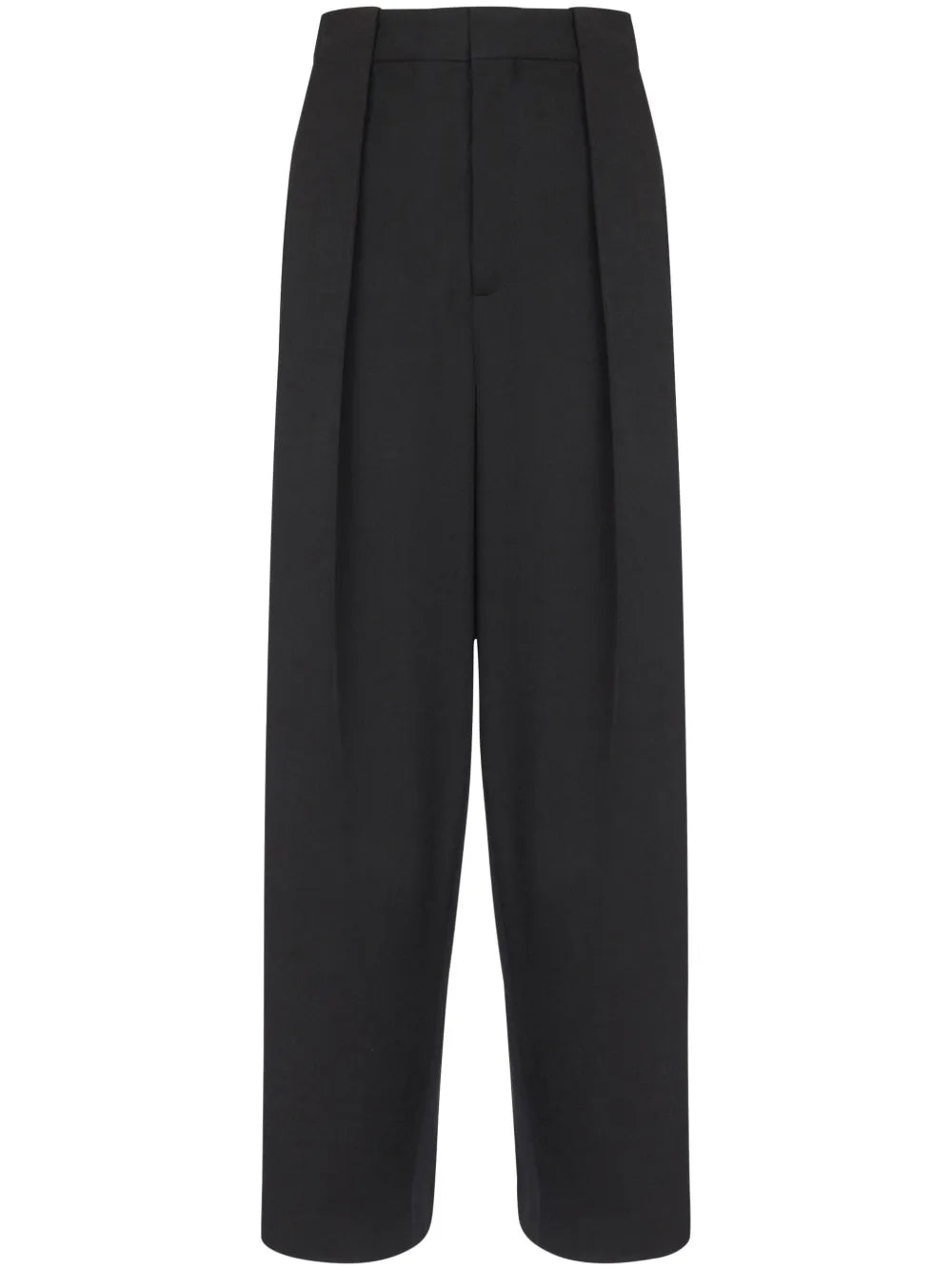 Balmain  pleated grain de poudre trousers