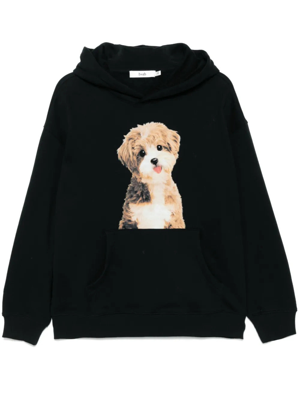 b+ab  graphic-print hoodie