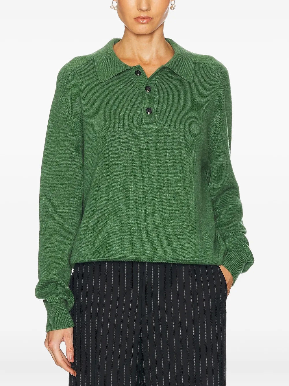 BODE  cashmere polo shirt