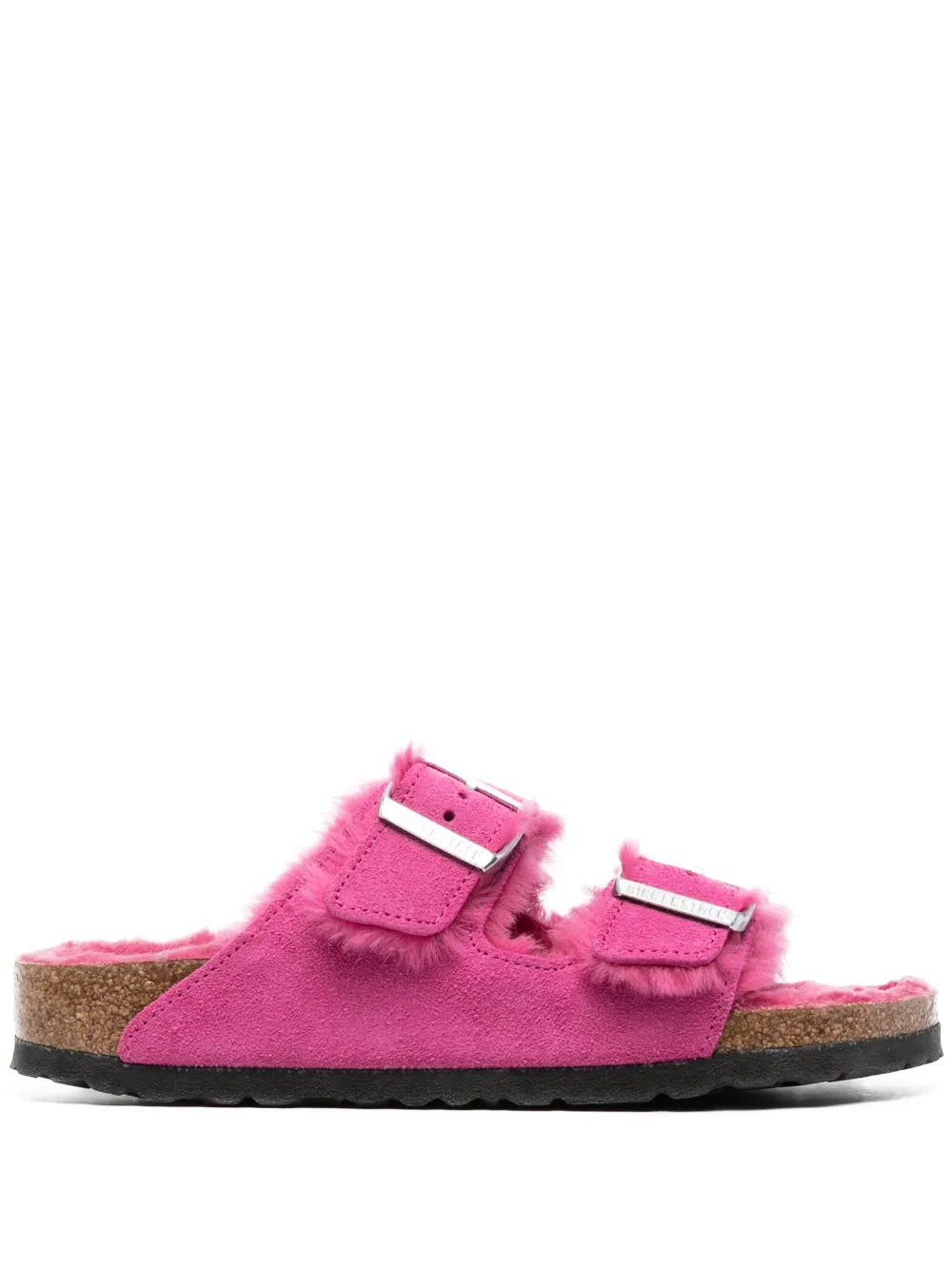 Birkenstock  Arizona Shearling "Fuchsia Tulip"