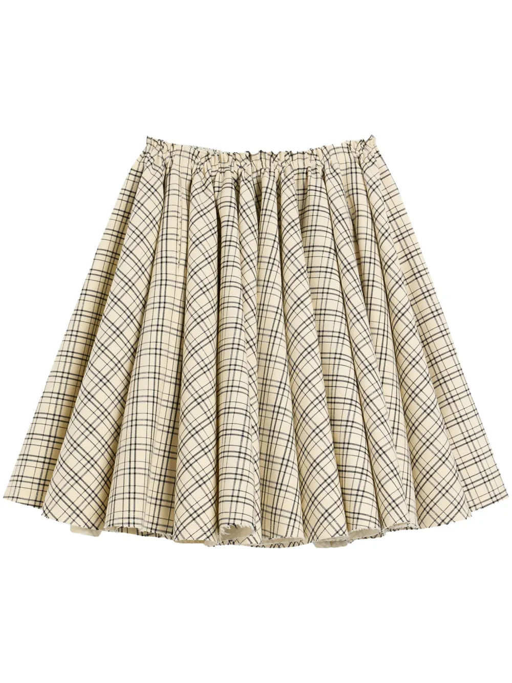 AMI Paris  checkered skirt