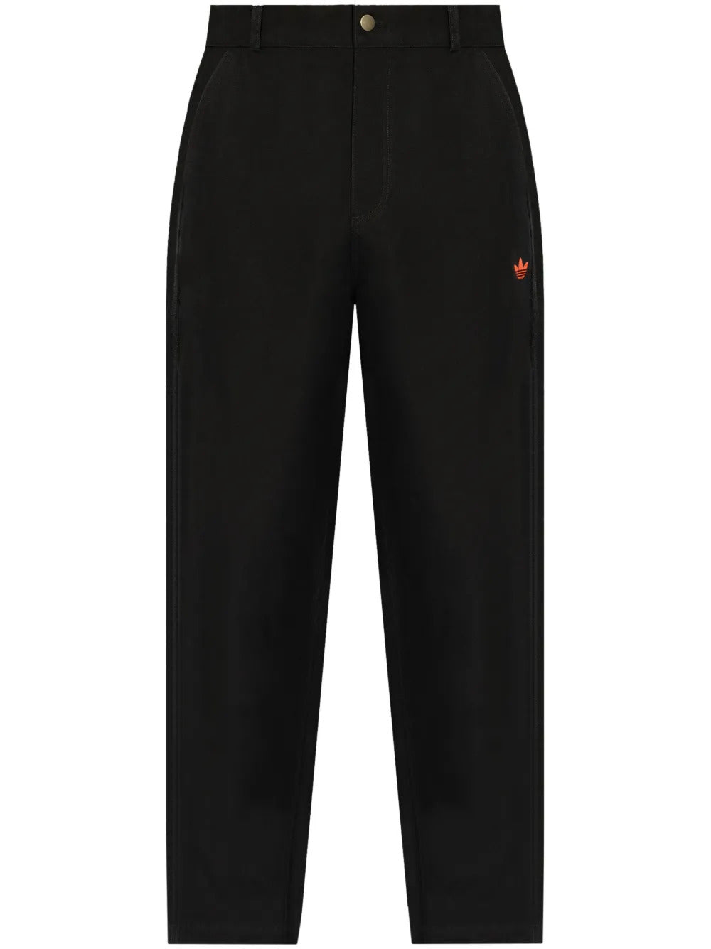 adidas  x 100 Thieves logo-embroidered jeans