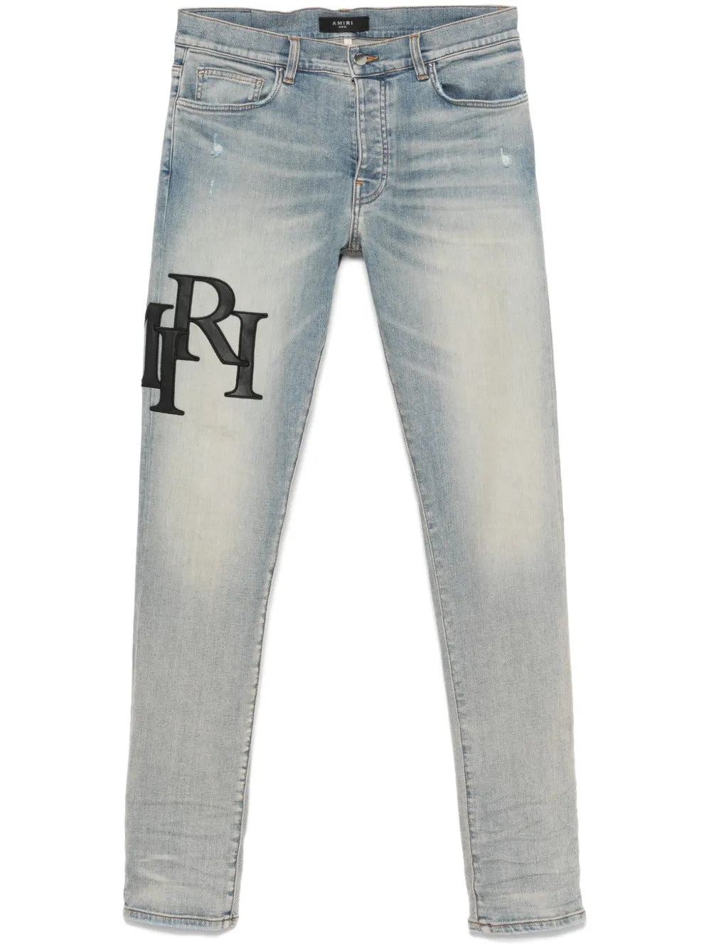 AMIRI  Staggered-logo jeans