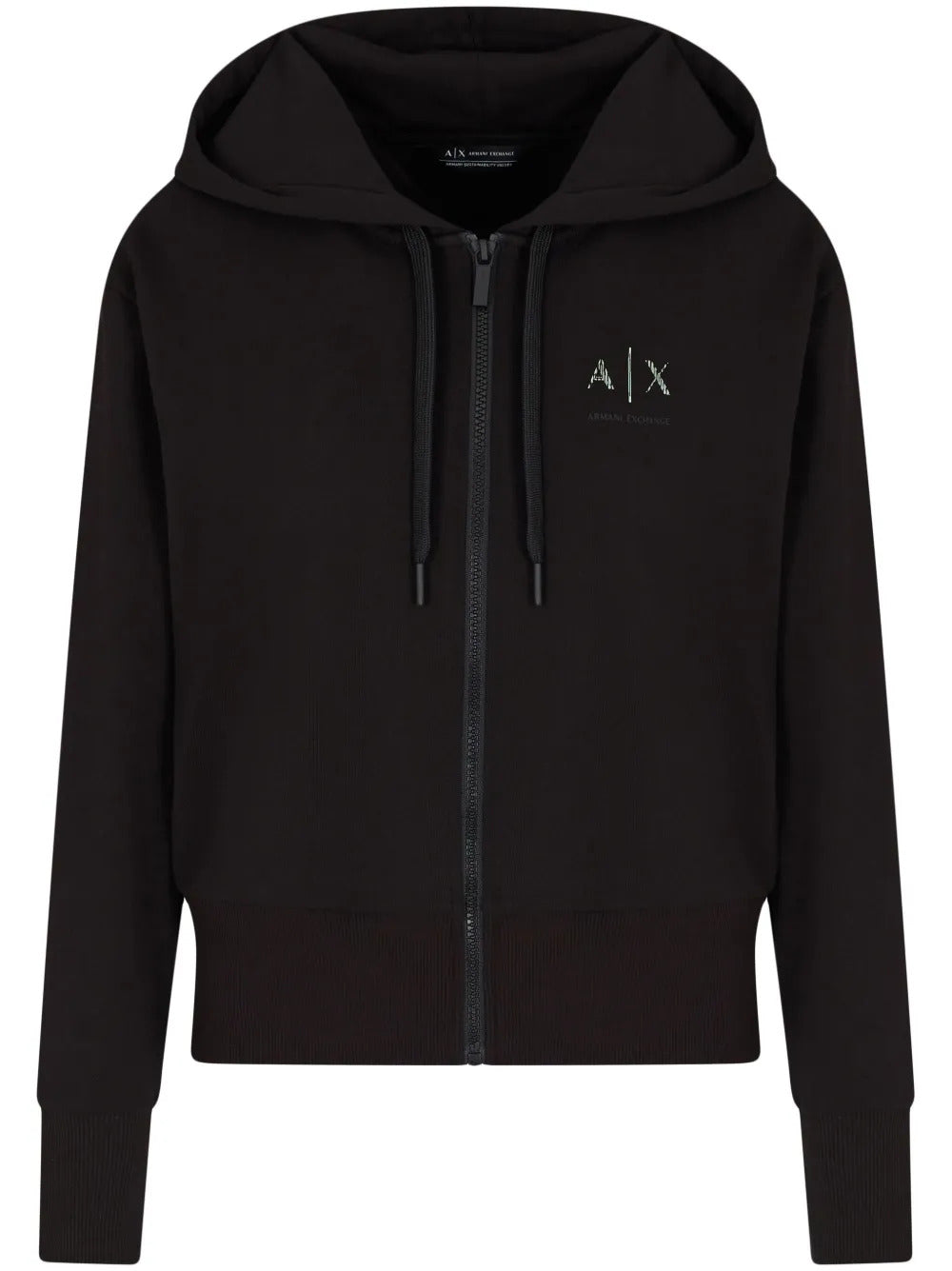 Armani Exchange  logo-print hoodie