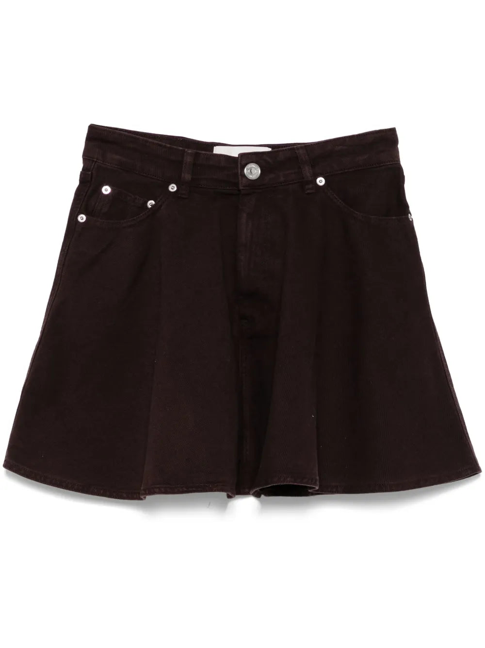 AMI Paris  flared mini skirt