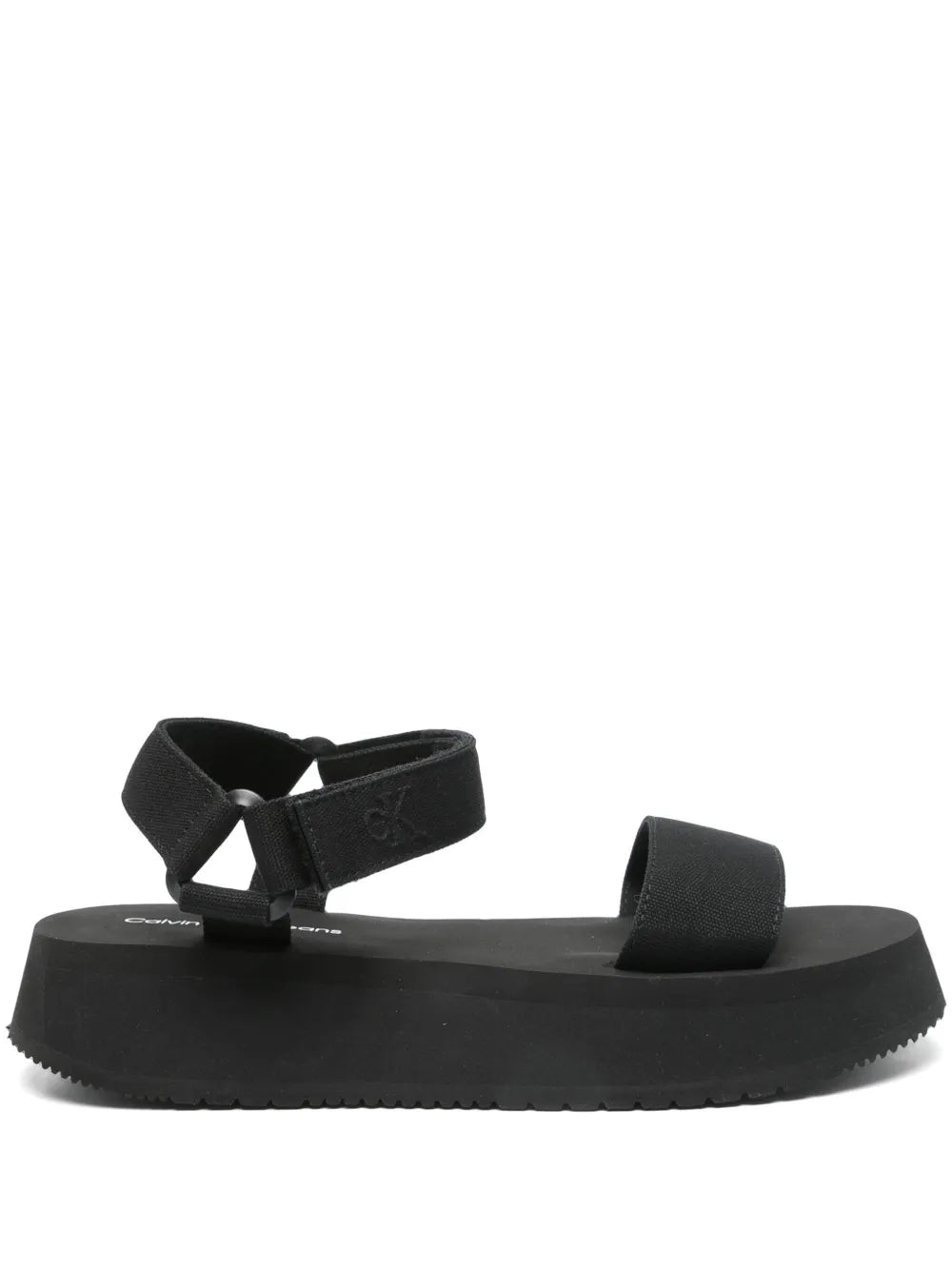 Calvin Klein Jeans  canvas plataform sandals