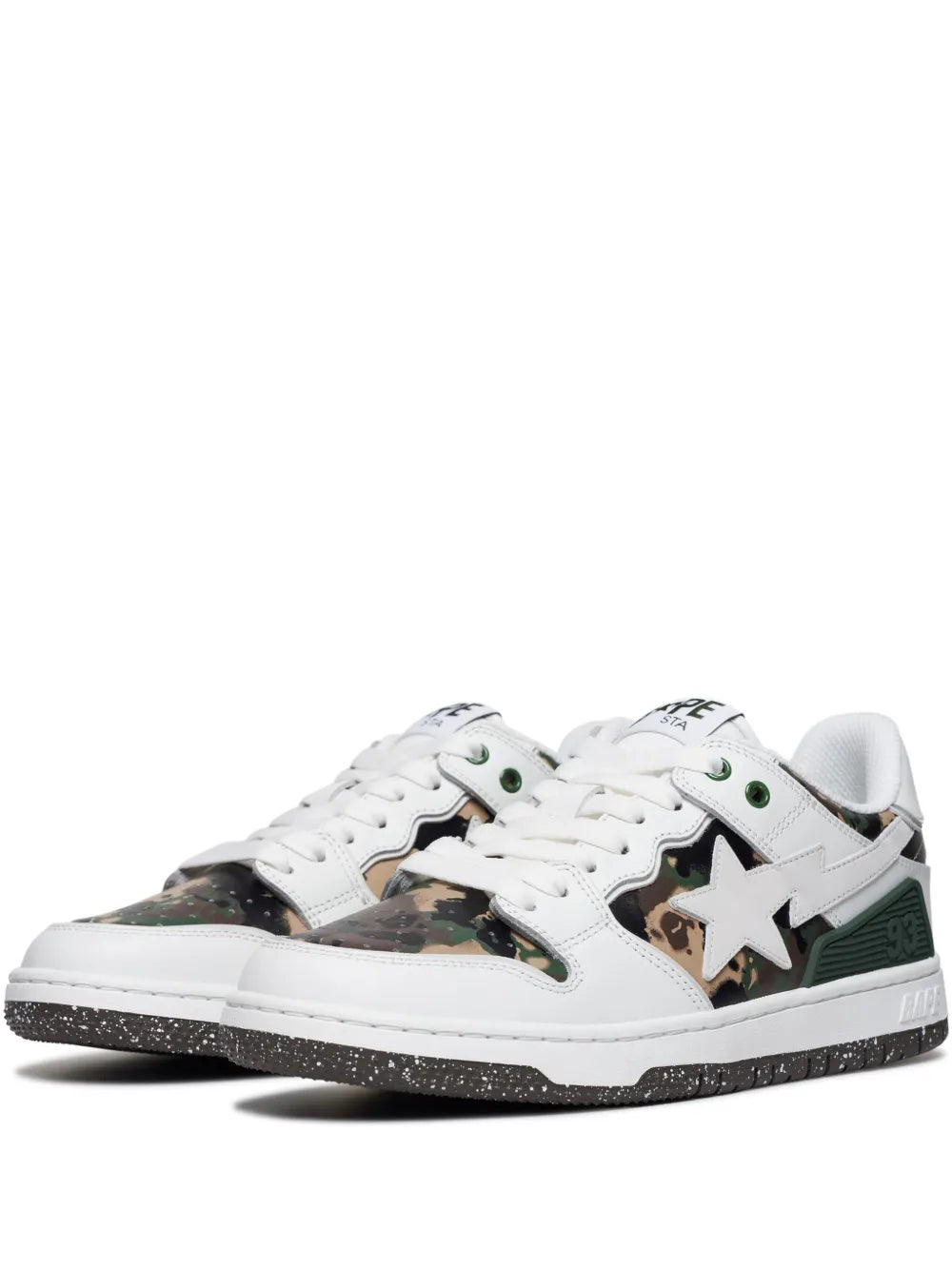 A BATHING APE®  SK8 STA #2 camouflage-panel sneakers