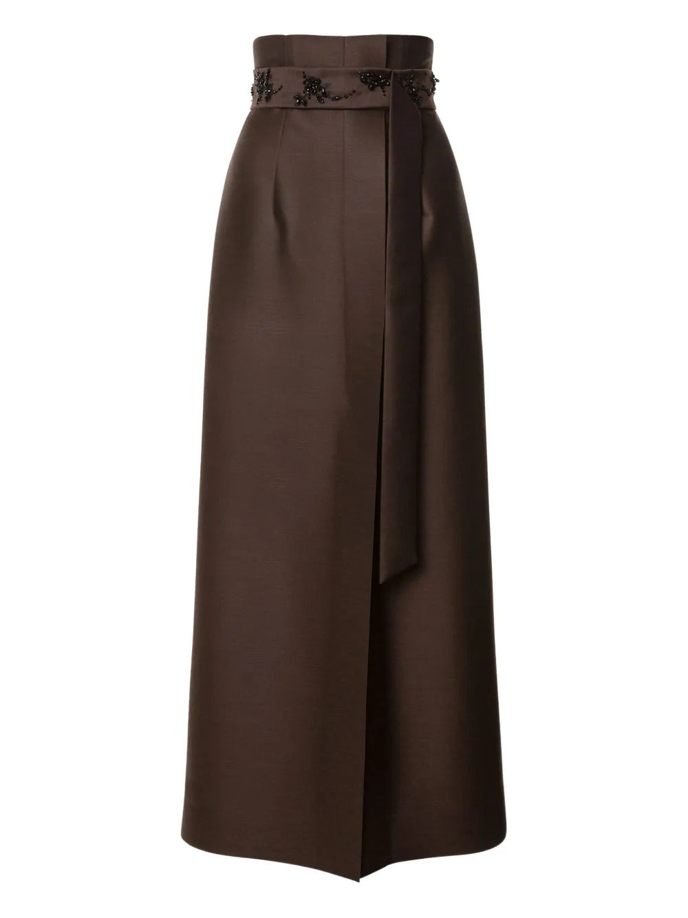 Alberta Ferretti  satin midi skirt