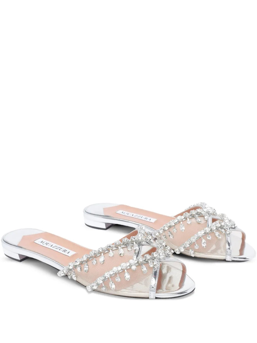 Aquazzura  Temptation Crystal Slide