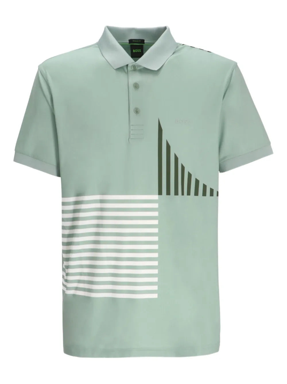 BOSS  Paddy graphic-print polo shirt