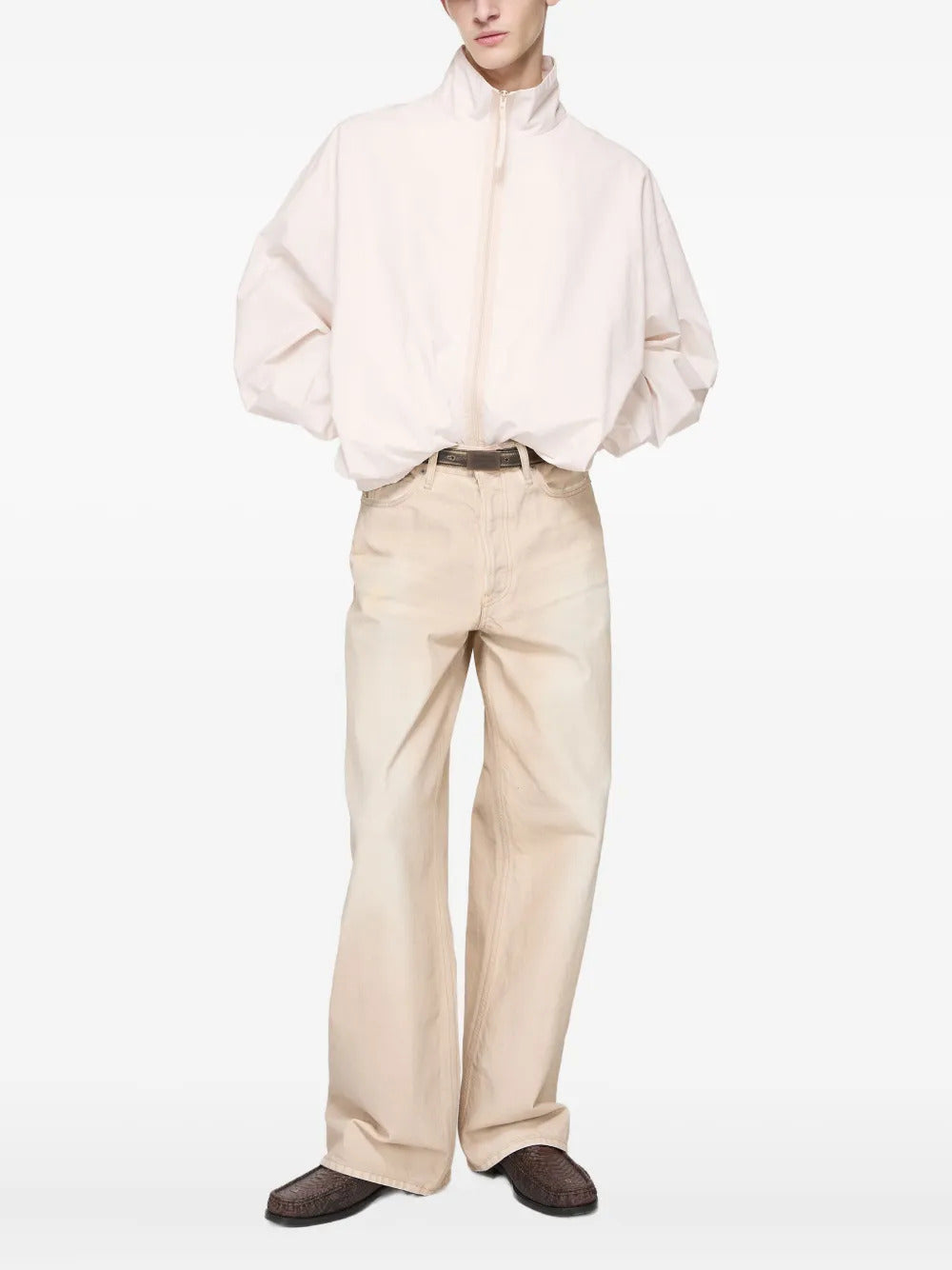 Acne Studios  puff-sleeve zip-up jacket
