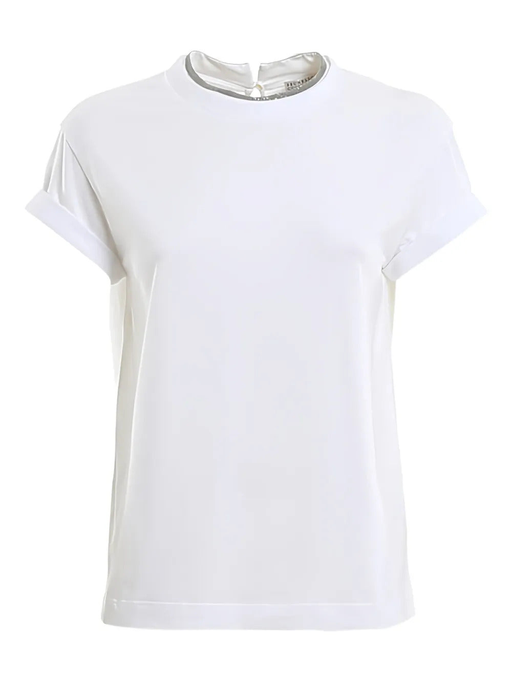 Brunello Cucinelli  rolled-sleeve T-shirt