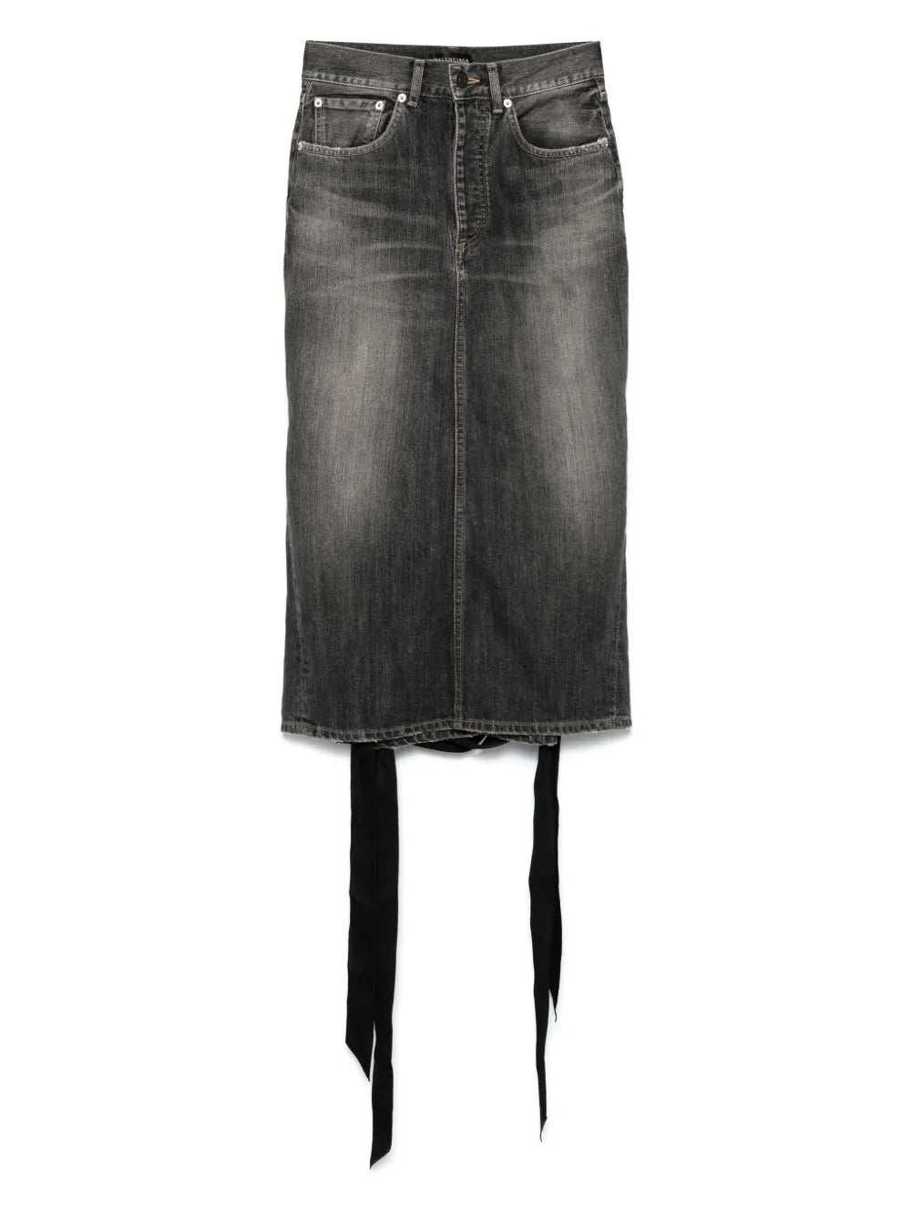 Balenciaga  lace-up skirt