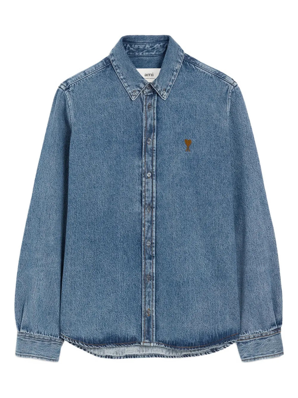 AMI Paris  Ami De Coeur buttned cotton shirt