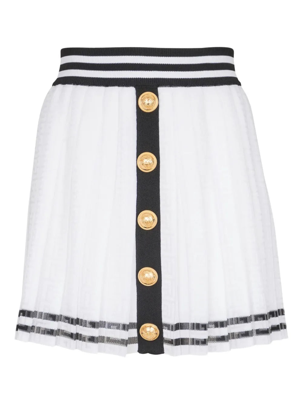 Balmain  pleated mini skirt