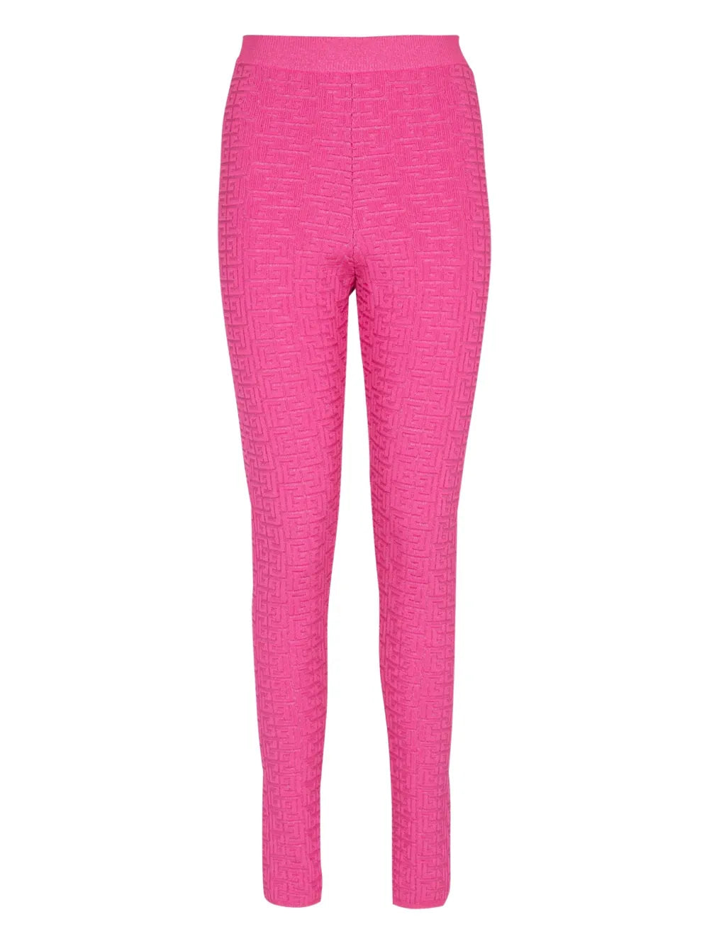 Balmain  monogram-pattern leggings