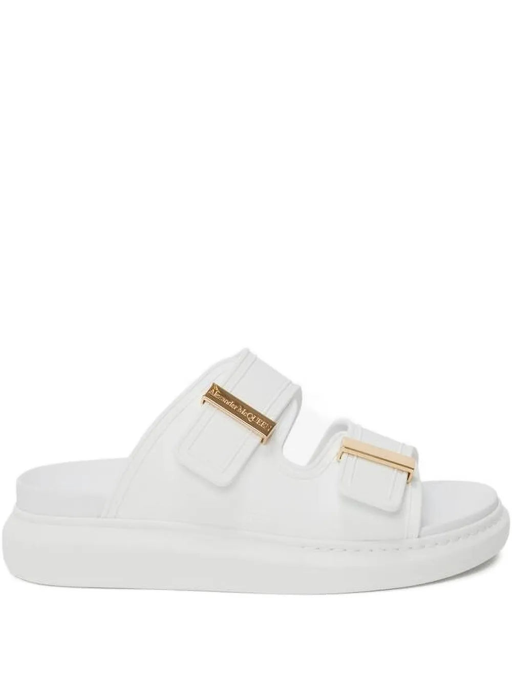 Alexander McQueen  double-strap slides