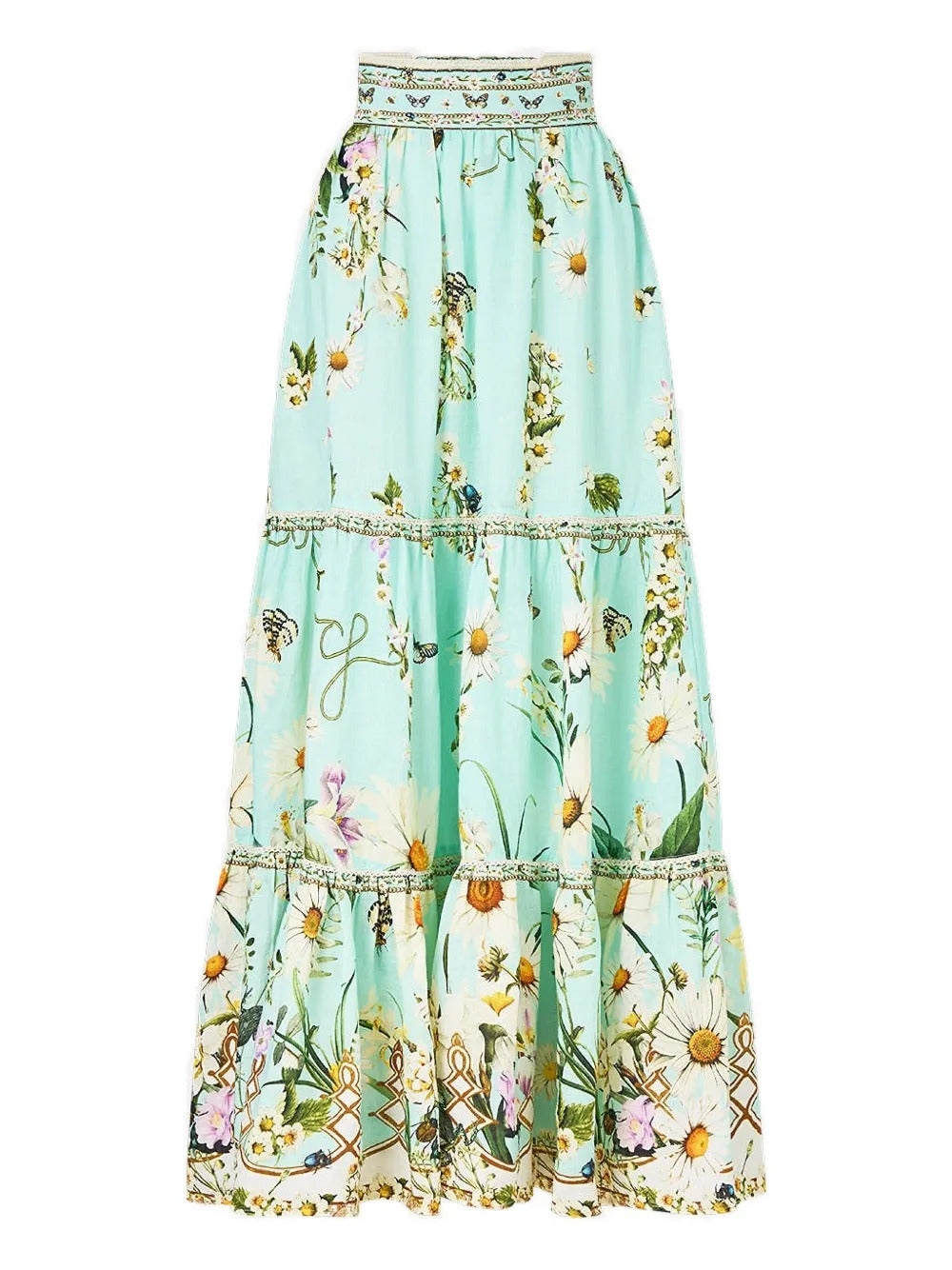 Camilla  Free Fall high-waisted skirt