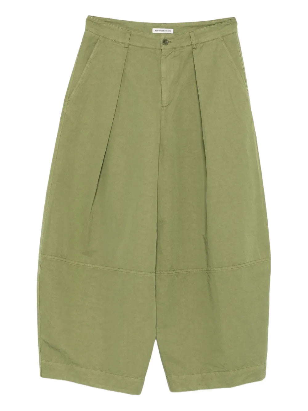 YMC  Deadbeat pleated-front trousers