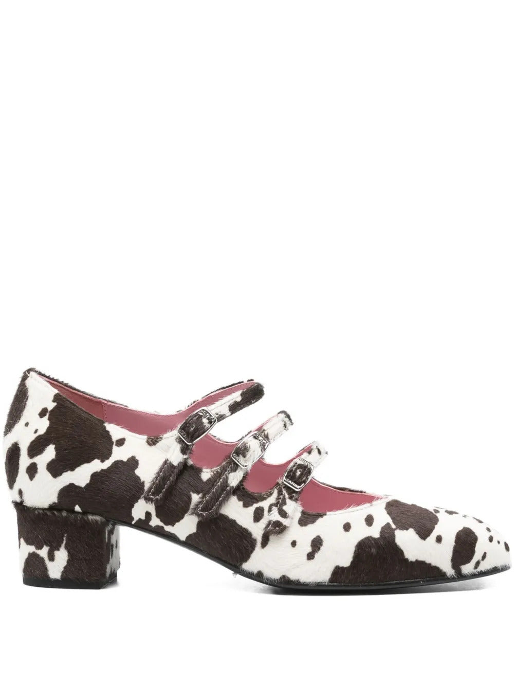 Carel Paris  40mm Kina triple-strap pumps
