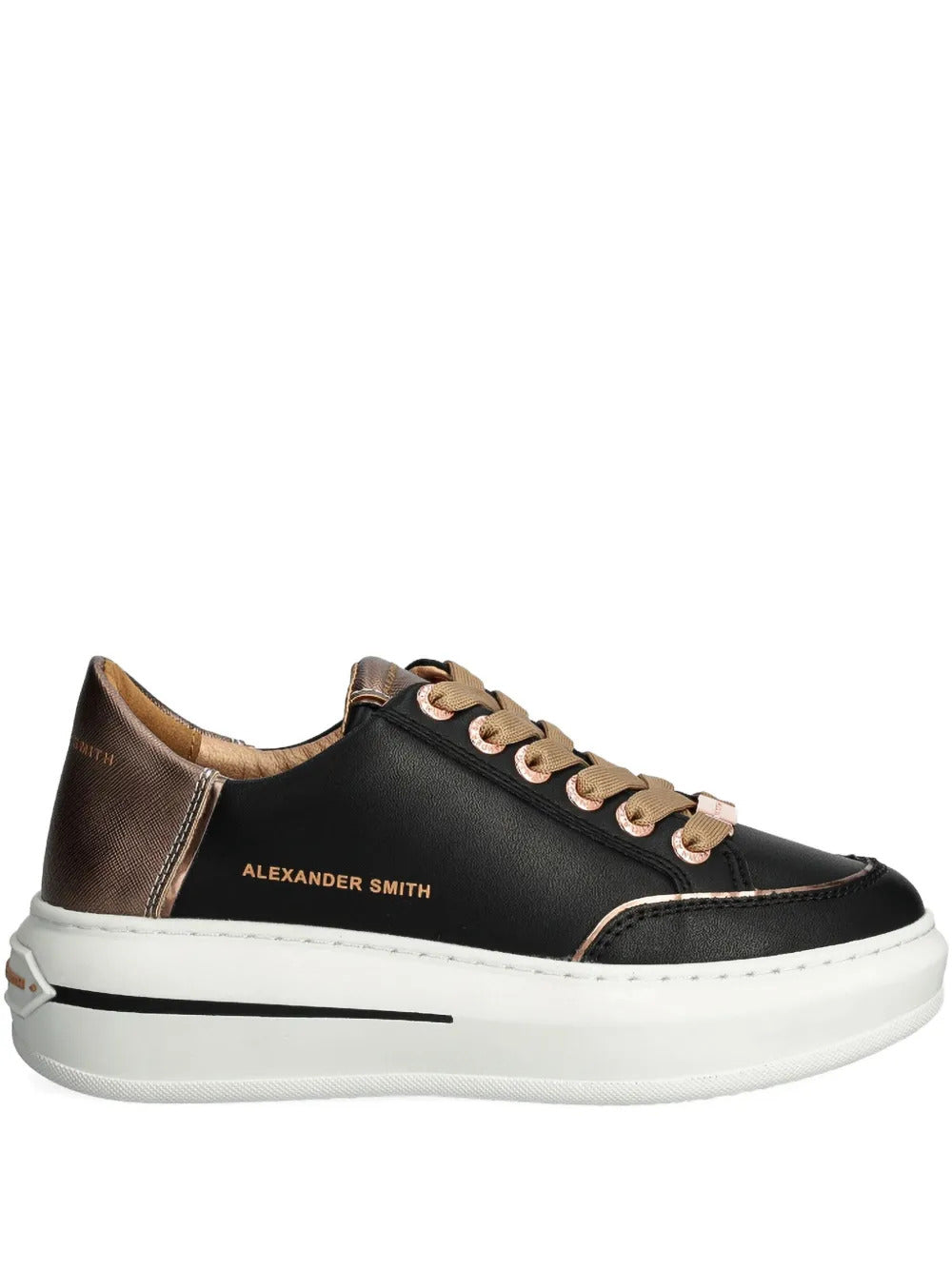 Alexander Smith  lace-up platform sneakers