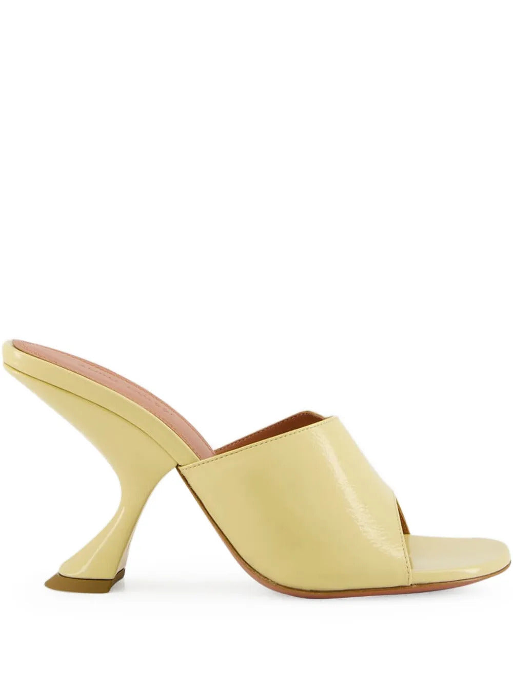 Amina Muaddi  90mm Taylor sculpted-heel sandals