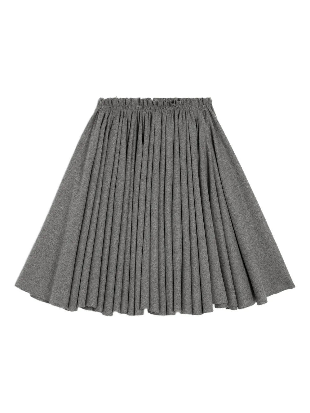 AMI Paris  Corolla wool midi skirt