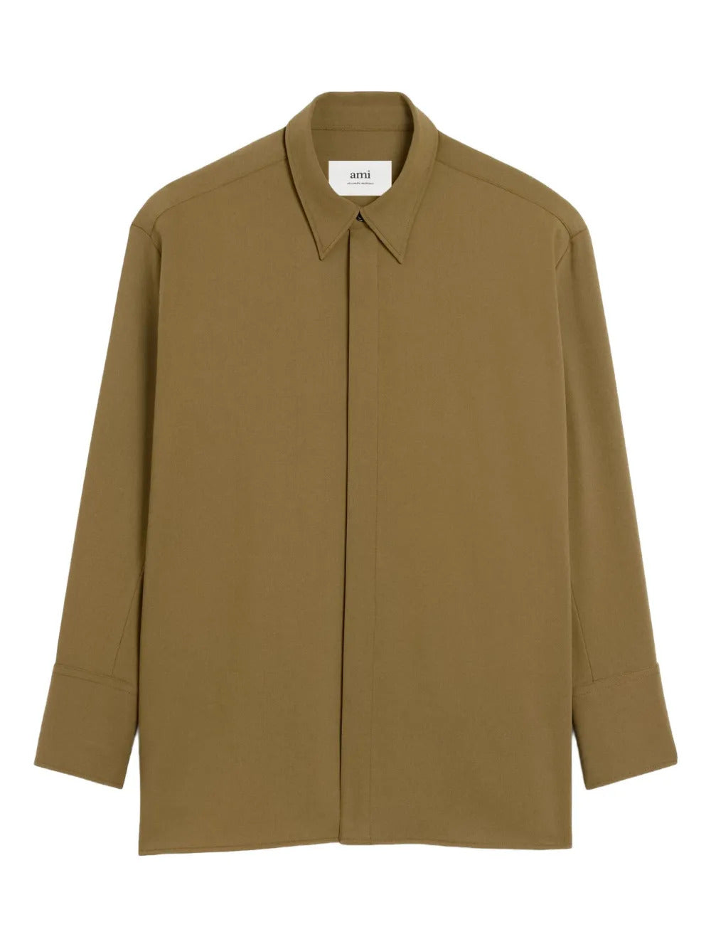 AMI Paris  wool oversized shirt