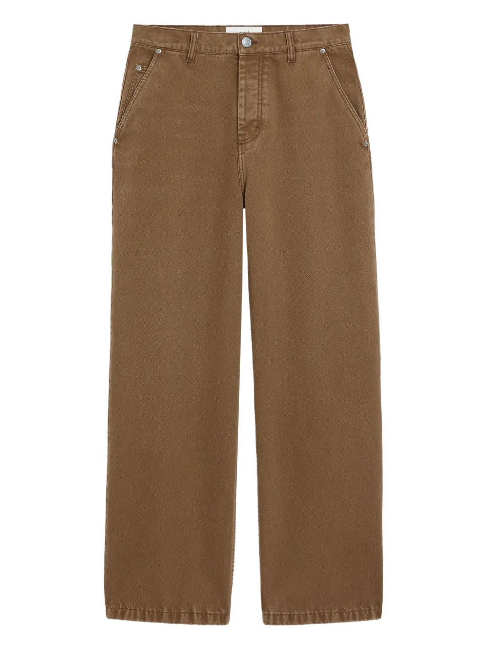 AMI Paris  cotton large-fit jeans