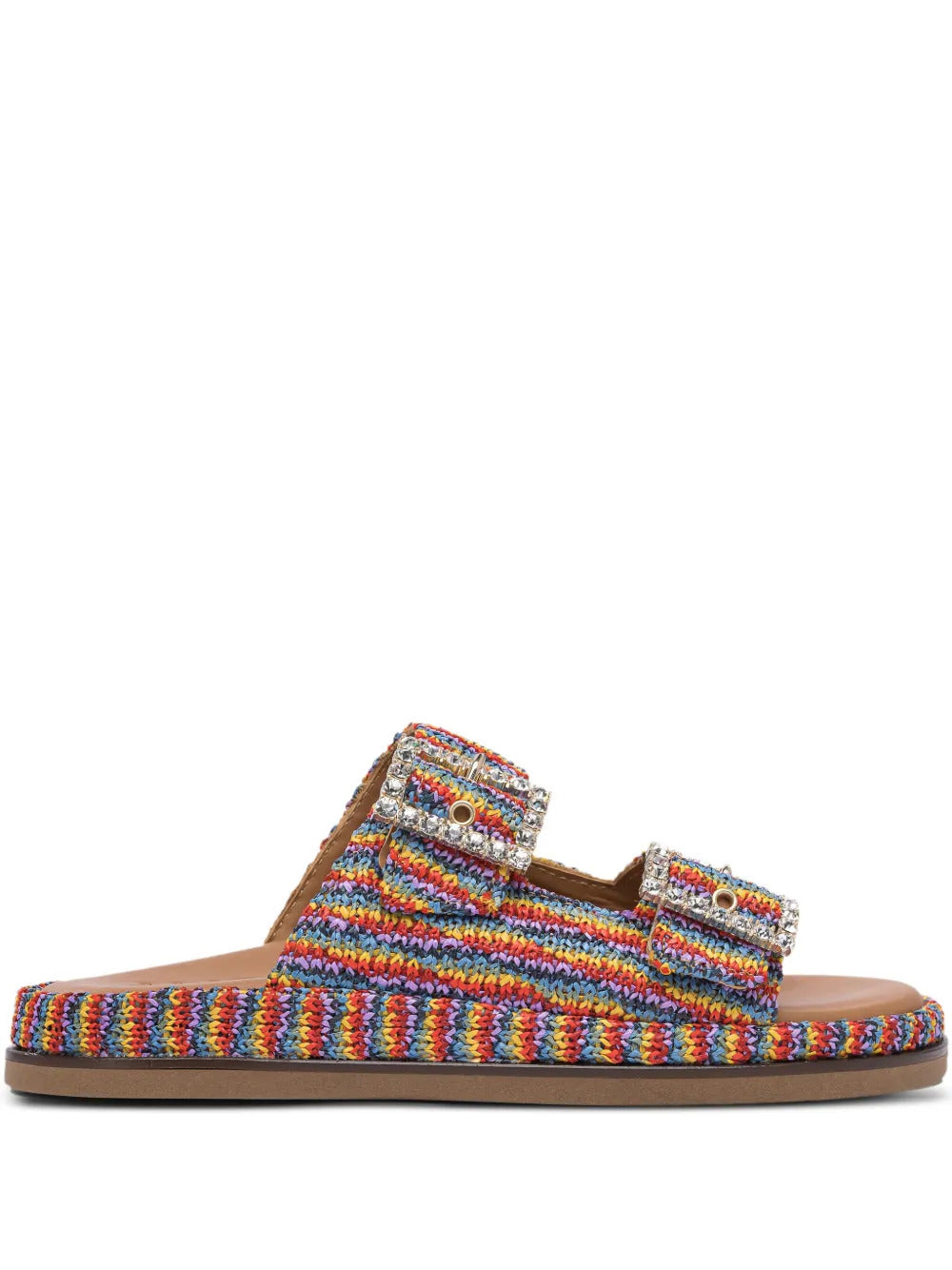 ALIBI  embellished double-buckle sandals