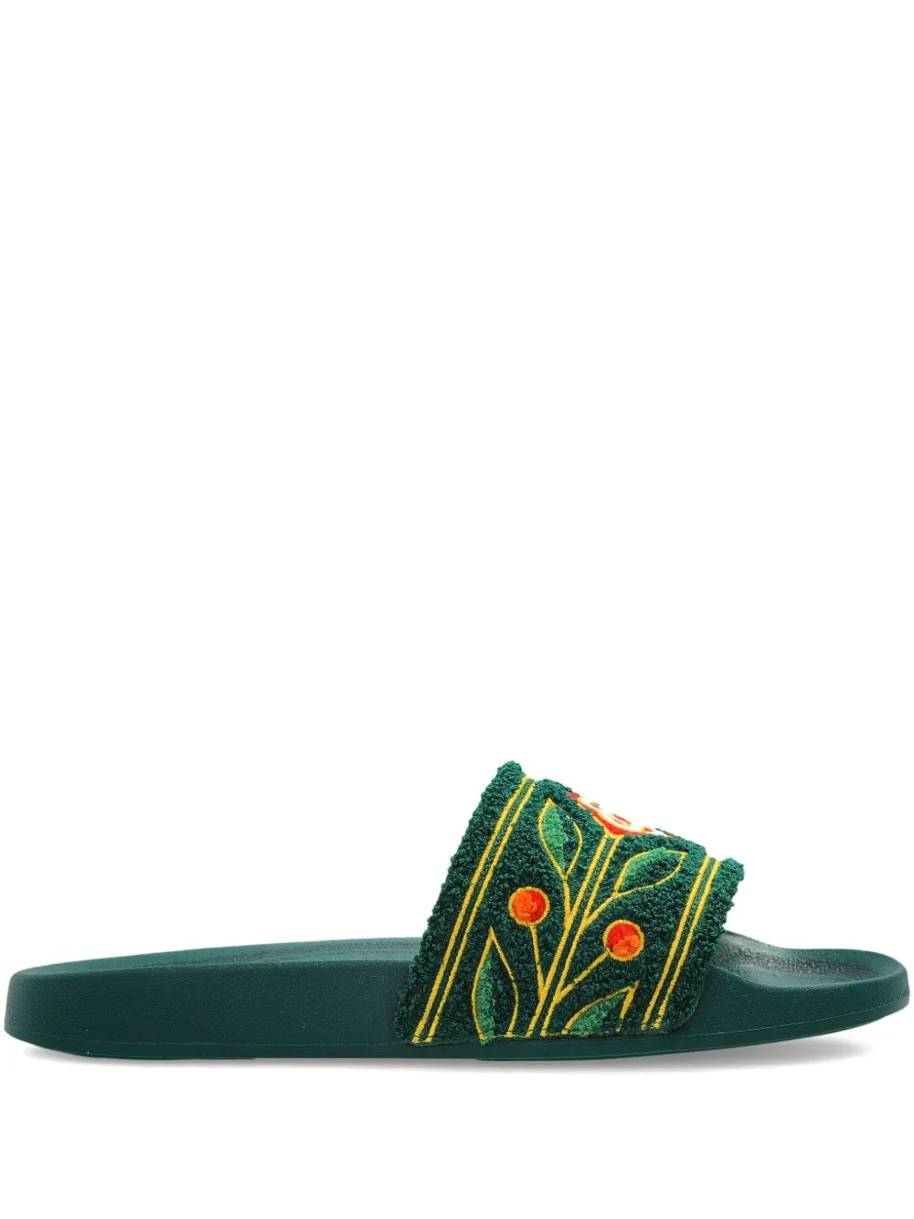 Casablanca  embroidered slides