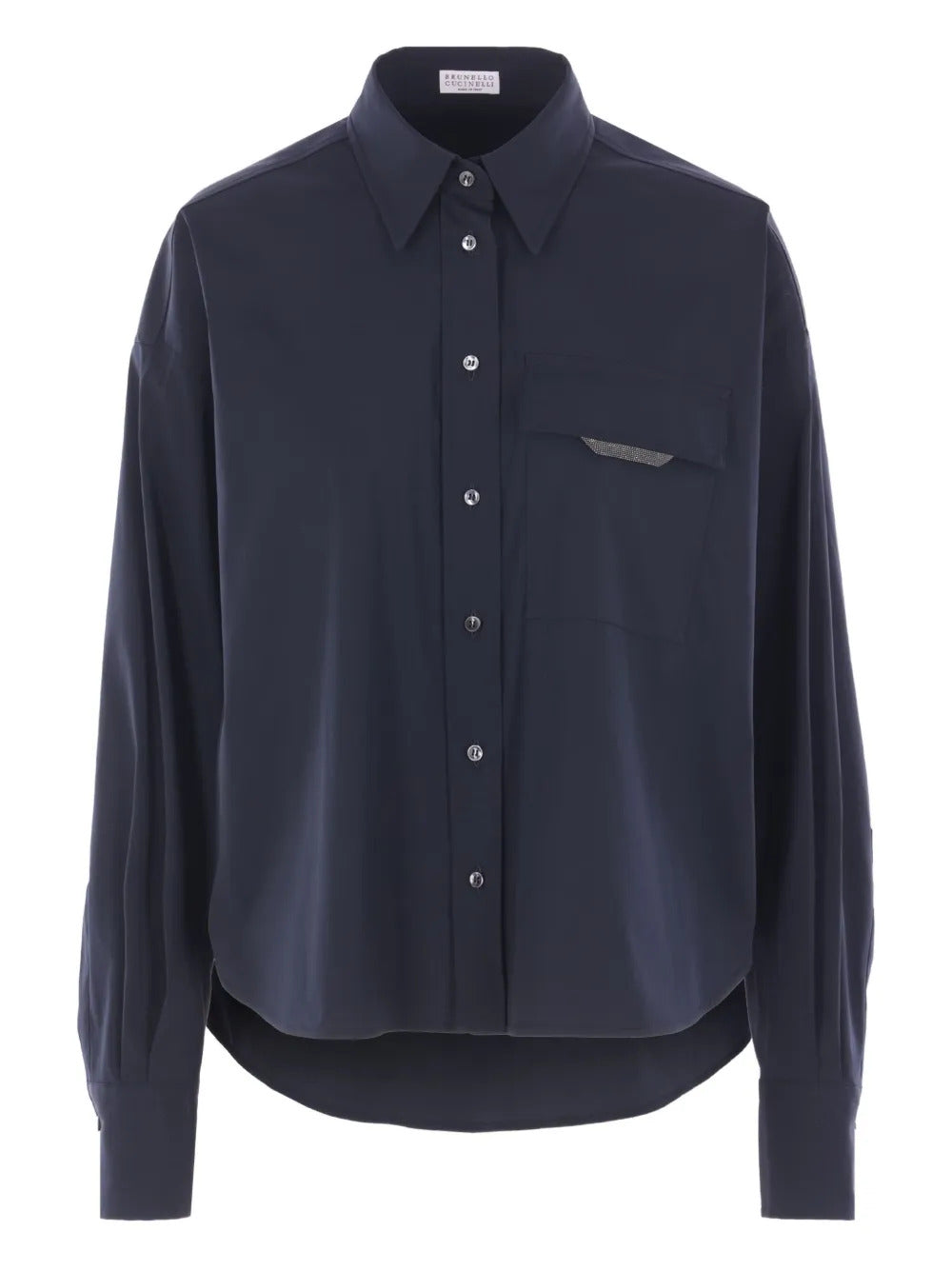 Brunello Cucinelli  embellished-pocket shirt