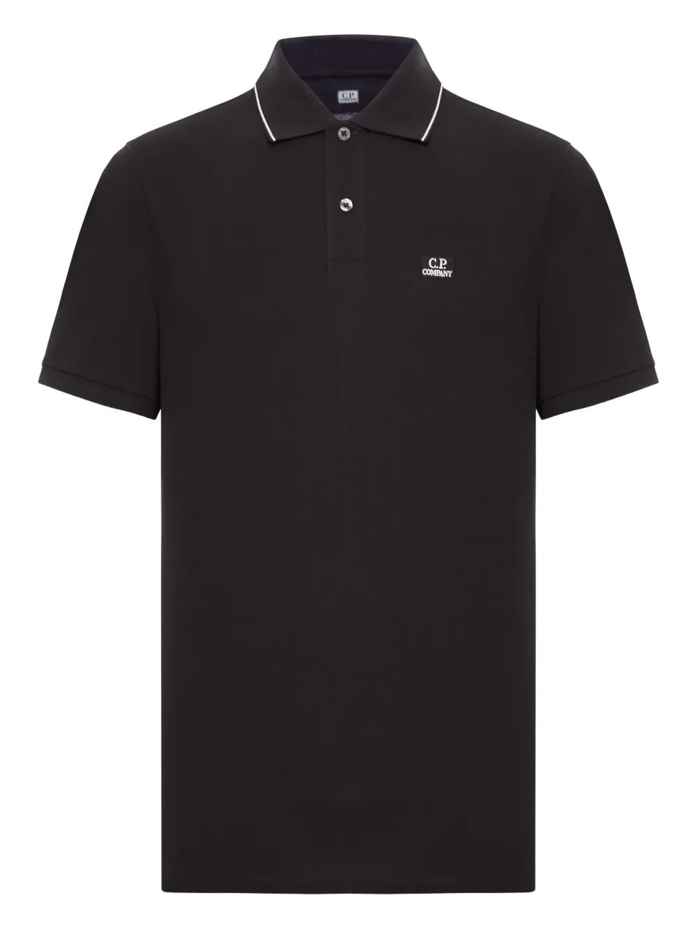 C.P. Company  logo-detail polo shirt