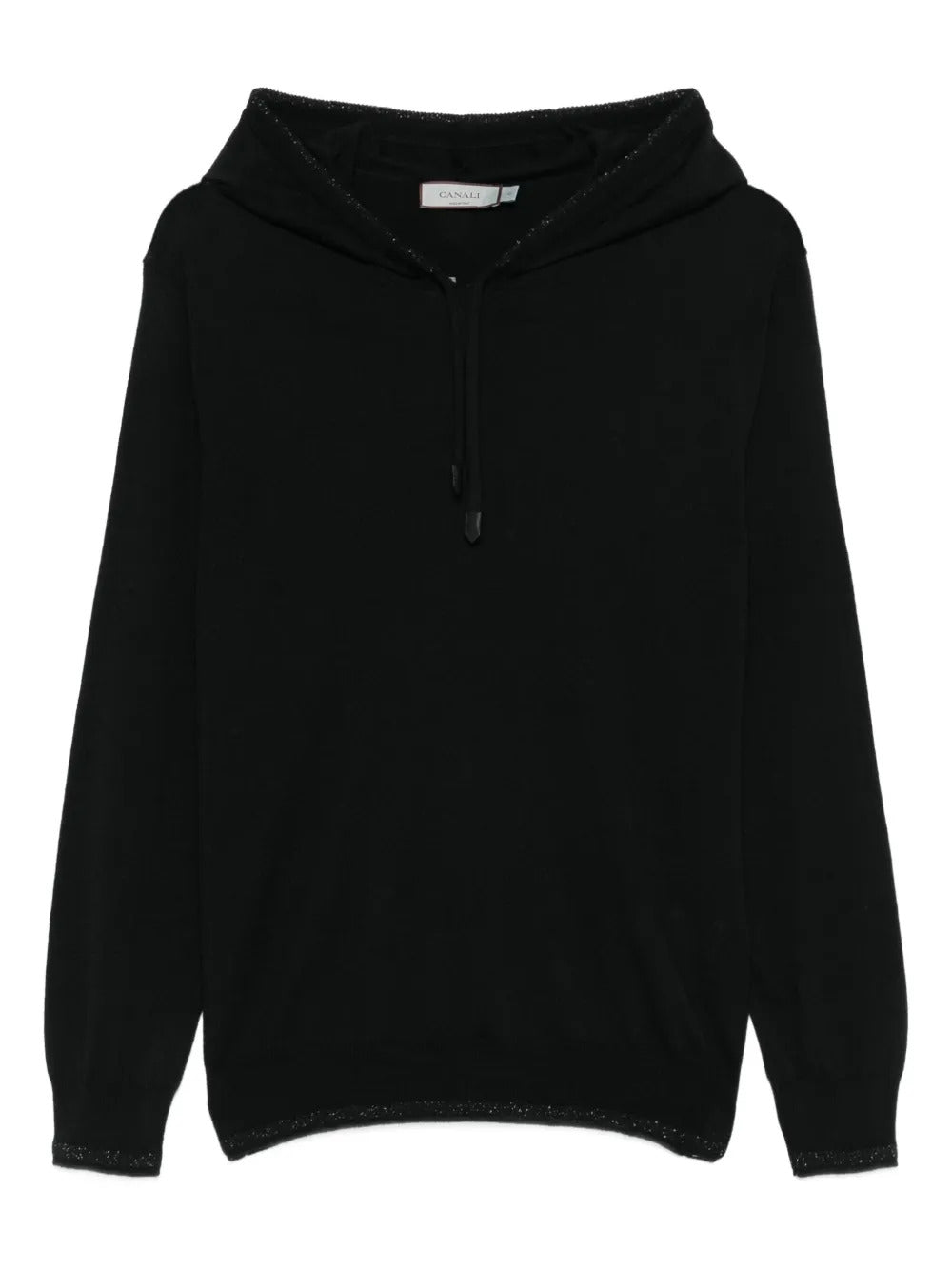 Canali  sequin-embellished hoodie