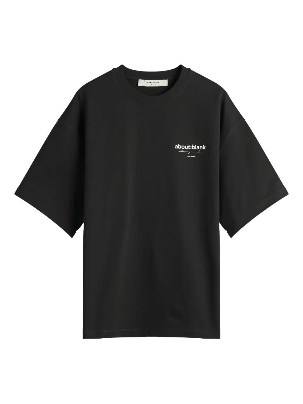 ABOUTBLANK  Reverse T-shirt