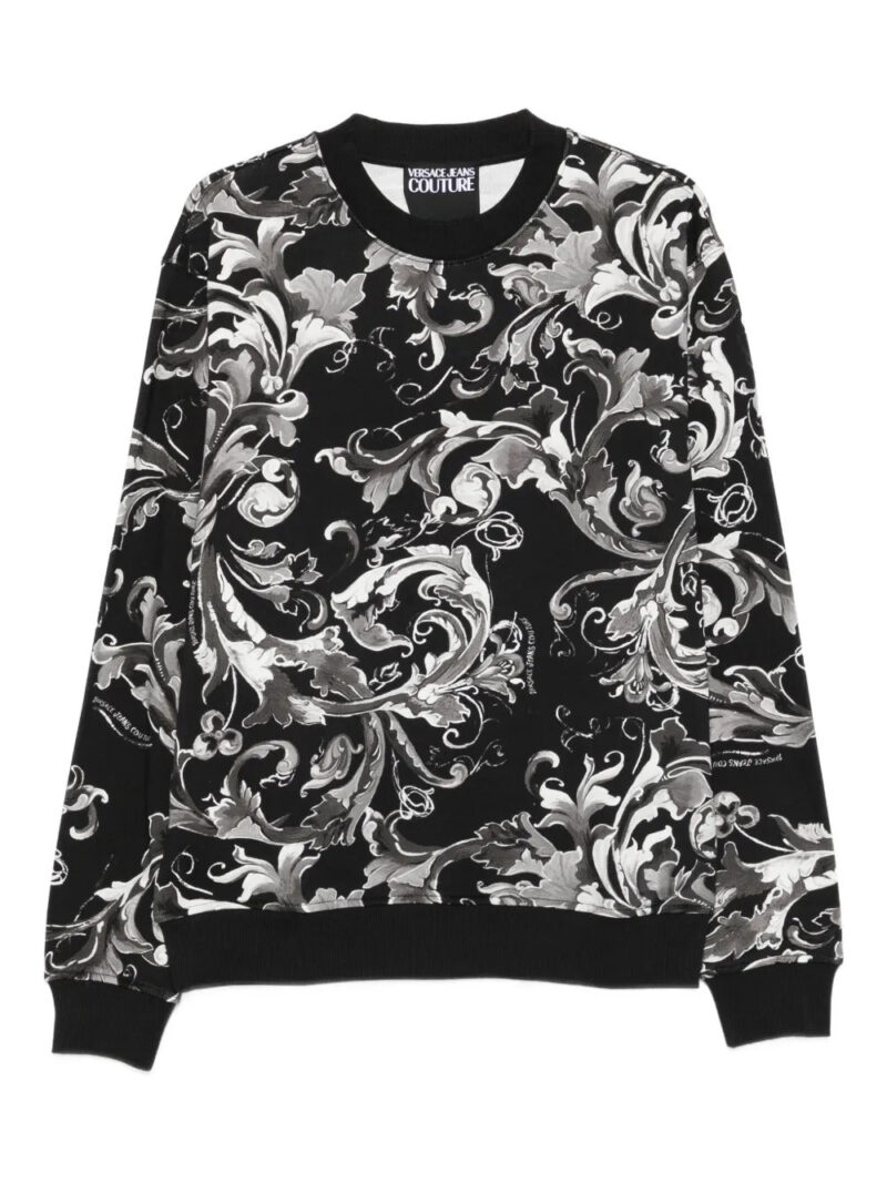 Versace Jeans Couture  baroque-print sweatshirt
