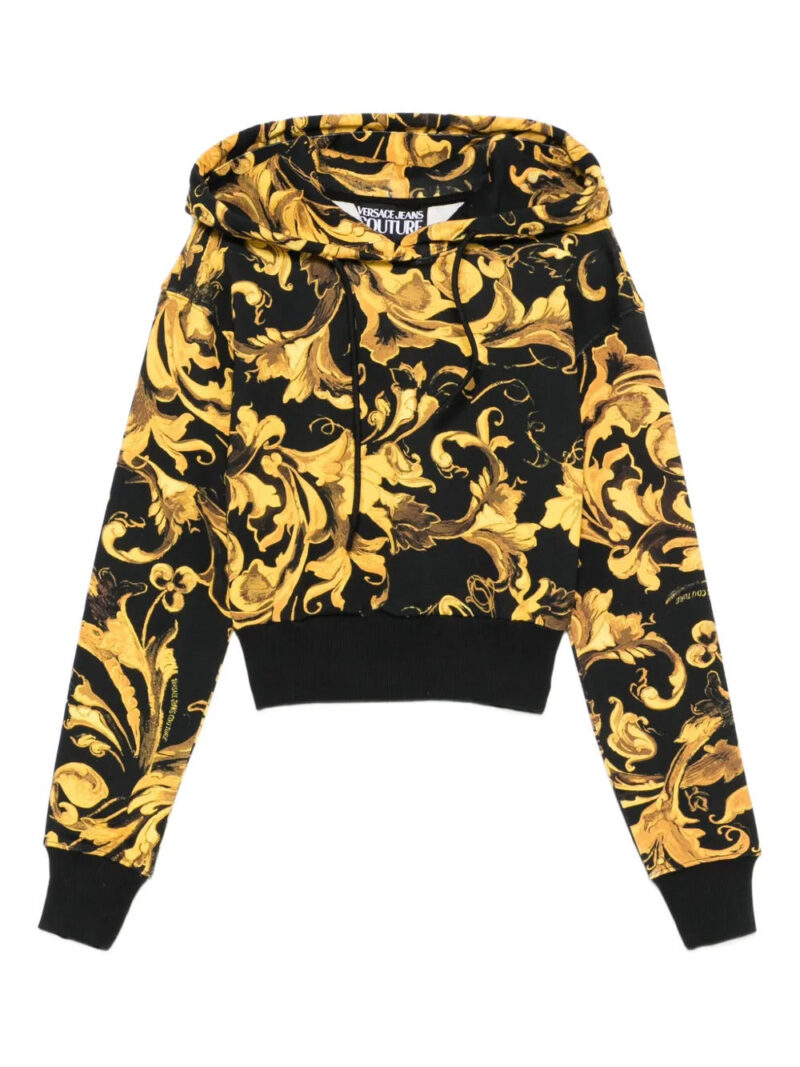 Versace Jeans Couture  Barocco-print hoodie