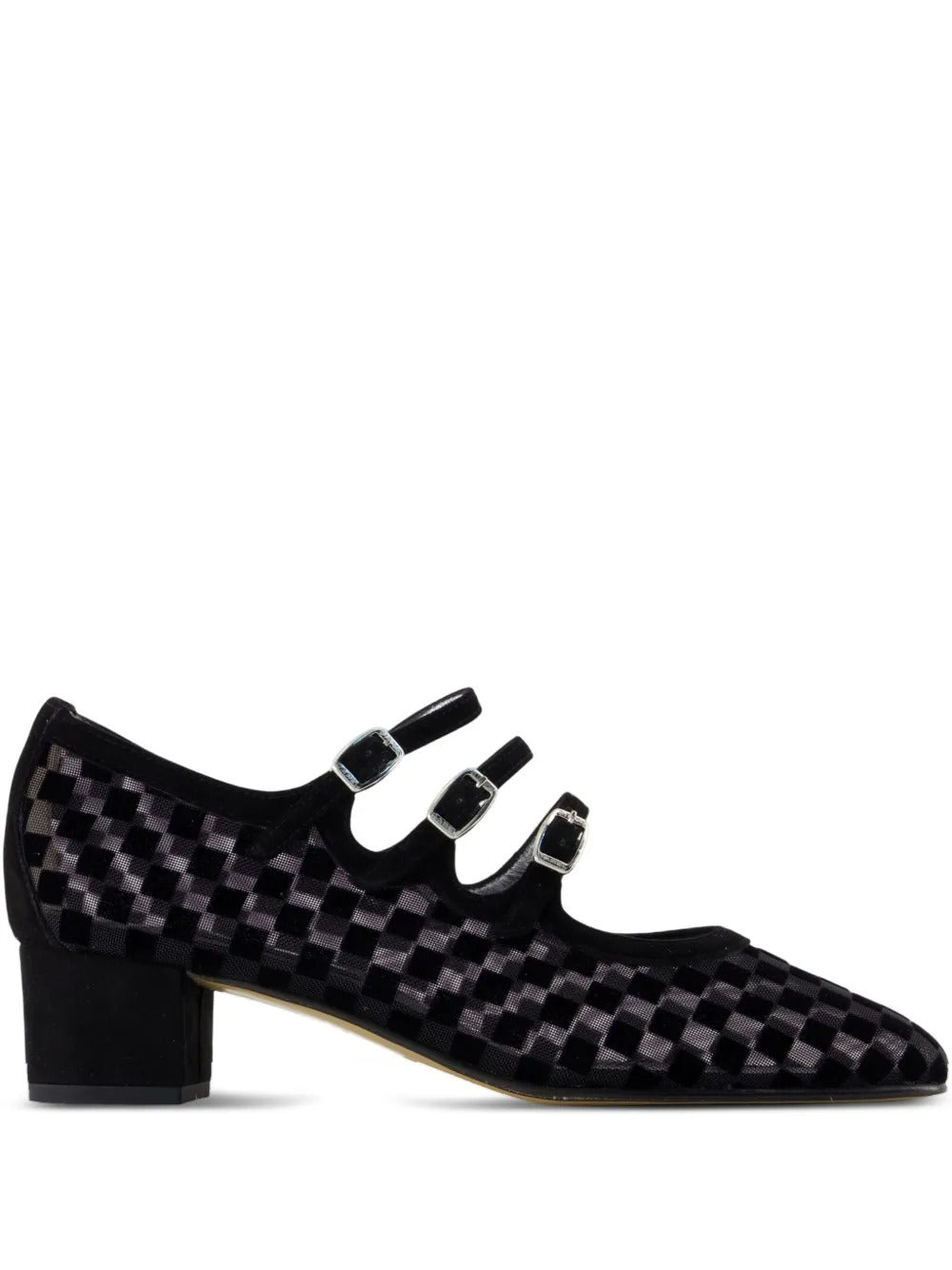 Carel Paris  40mm Kinight buckle pumps