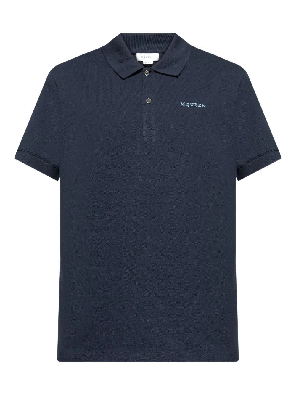 Alexander McQueen  logo-embroidered polo shirt