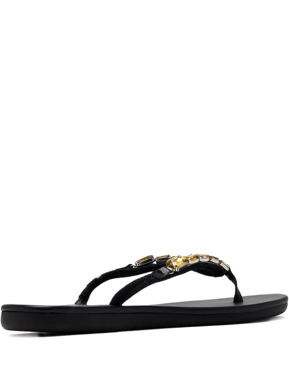 Ancient Greek Sandals  crystal-embellished T-strap slides