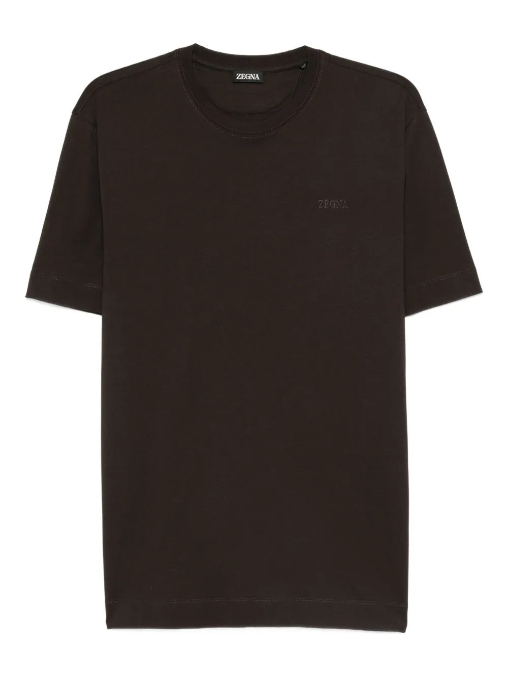 Zegna  embroidered logo polo shirt