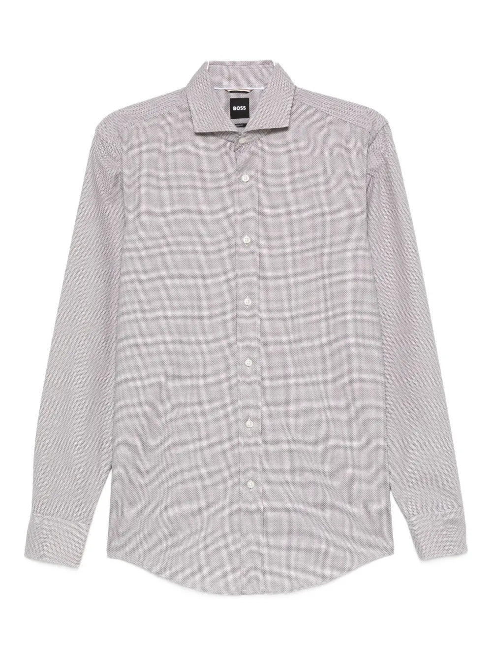 BOSS  cotton long-sleeve shirt